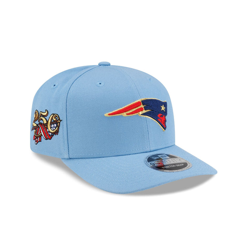 New England Patriots Red, White & Blue 9SEVENTY Stretch-Snap Hat