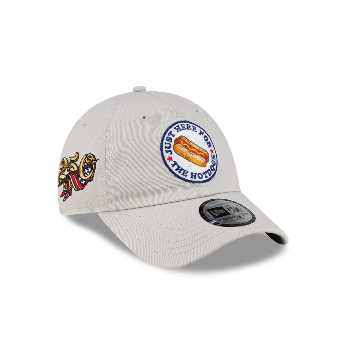 New Era Cap USA Hot Dog Stone Casual Classic Adjustable Hat
