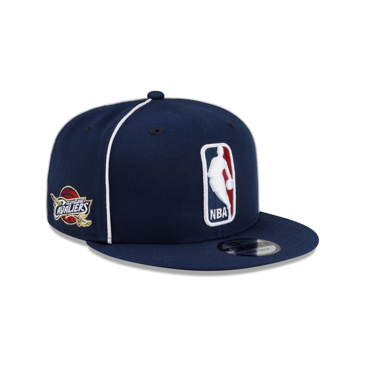 Cleveland Cavaliers Hardwood Classics 2000s Piping 9FIFTY Snapback Hat