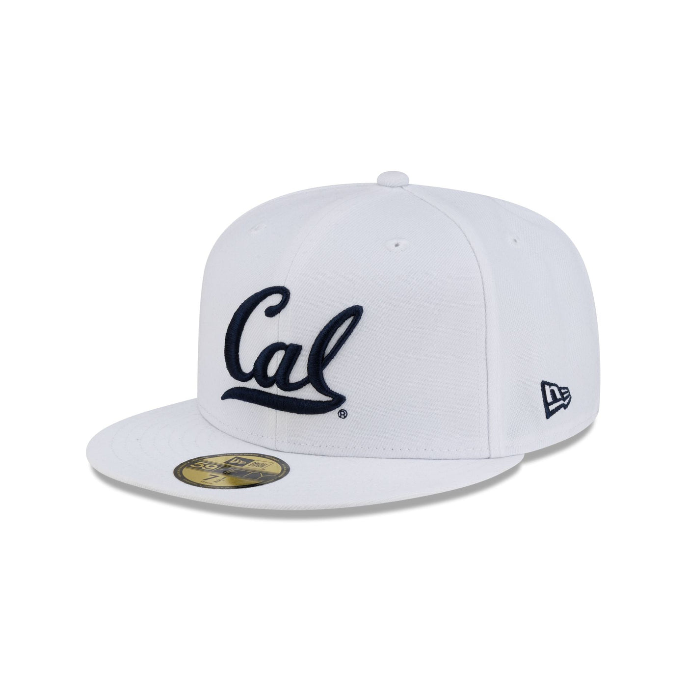 California Golden Bears White 59FIFTY Fitted Hat