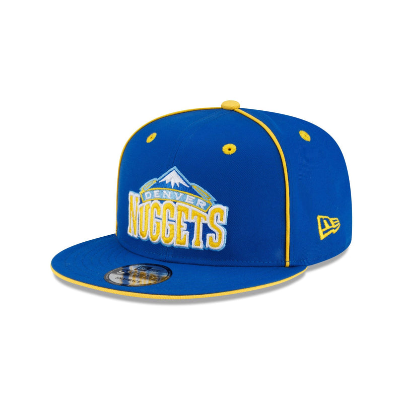 Denver Nuggets Hardwood Classics 2000s Flip 9FIFTY Snapback Hat