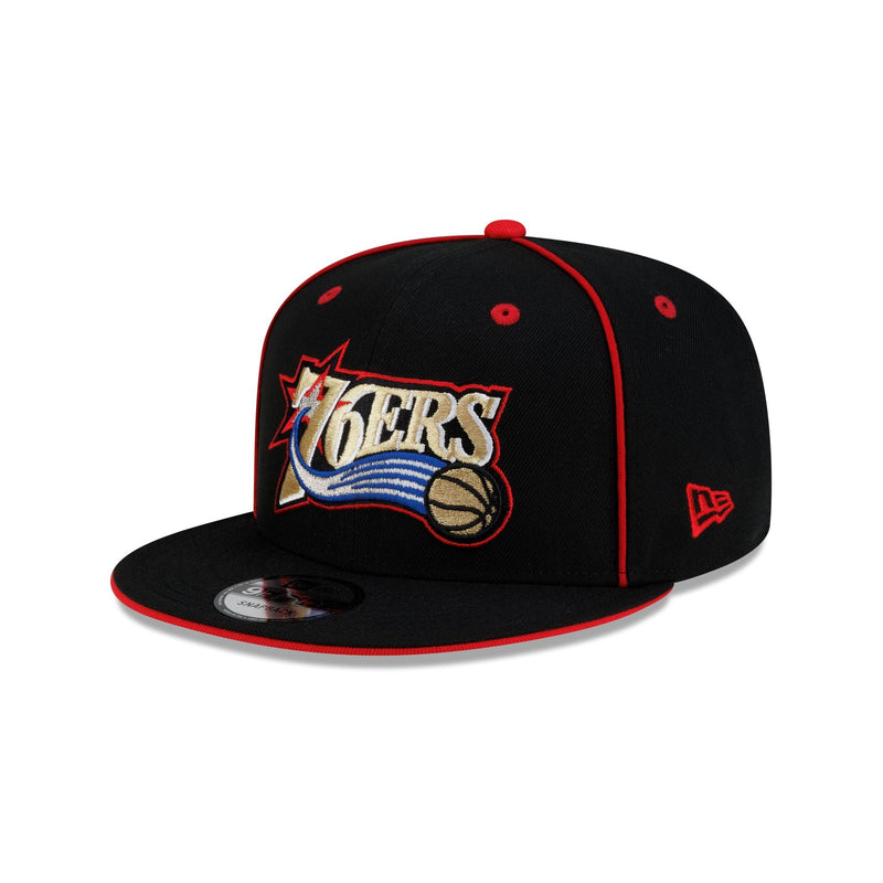 Philadelphia 76ers Hardwood Classics 2000s Flip 9FIFTY Snapback Hat