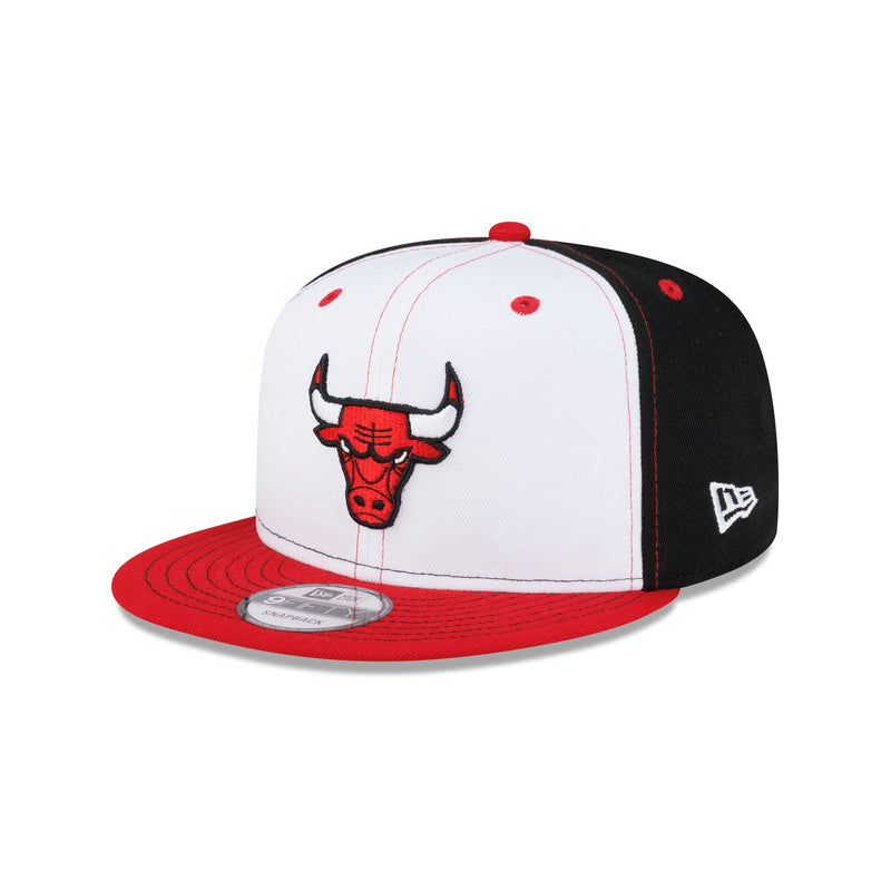 Chicago Bulls Hardwood Classics 2000s White Stitch 9FIFTY Snapback Hat