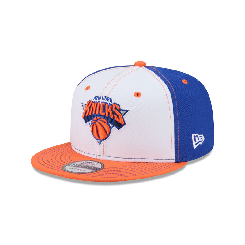 New York Knicks Hardwood Classics 2000s White Stitch 9FIFTY Snapback Hat