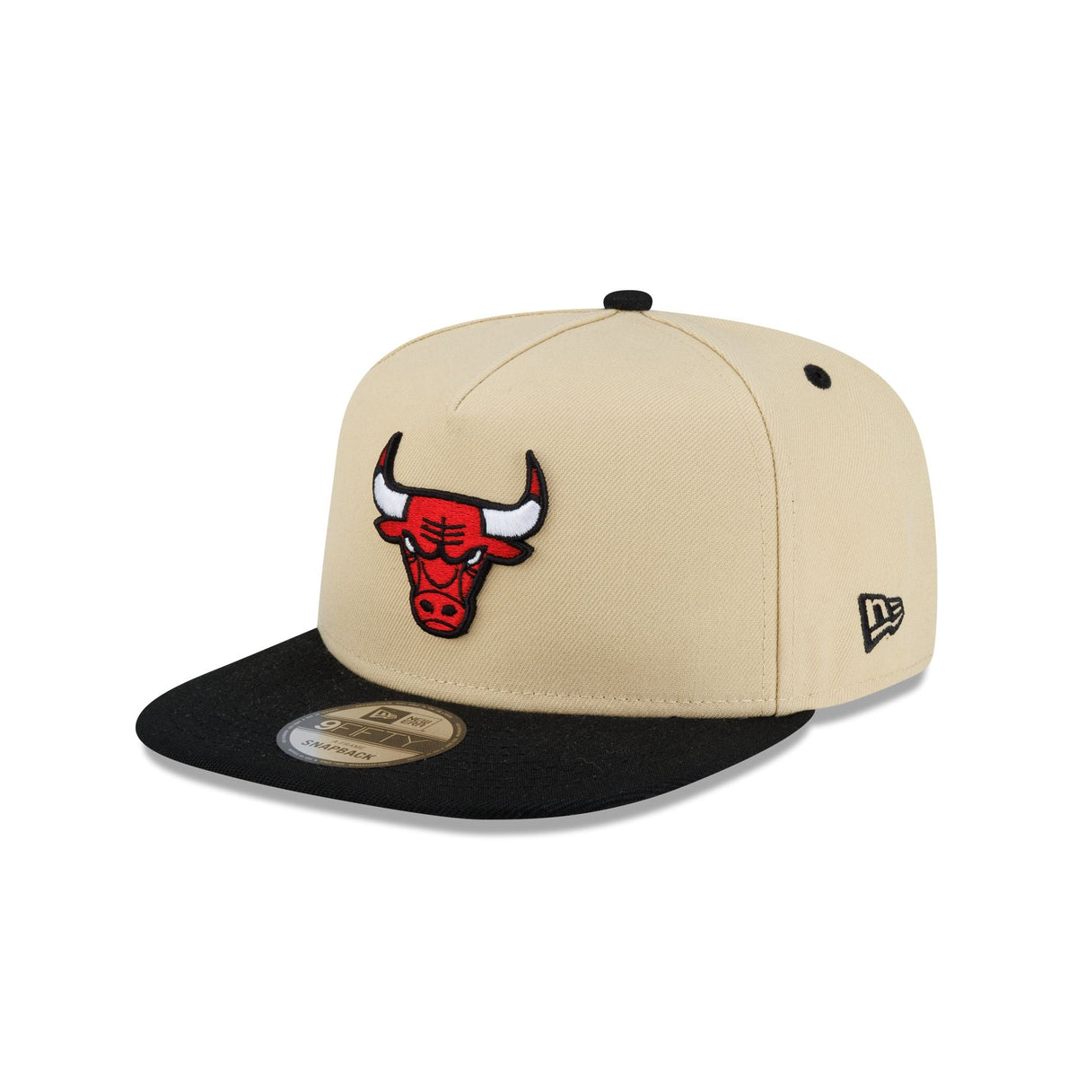 Chicago Bulls Hardwood Classics 2000s Gold 59FIFTY A-Frame Fitted Hat