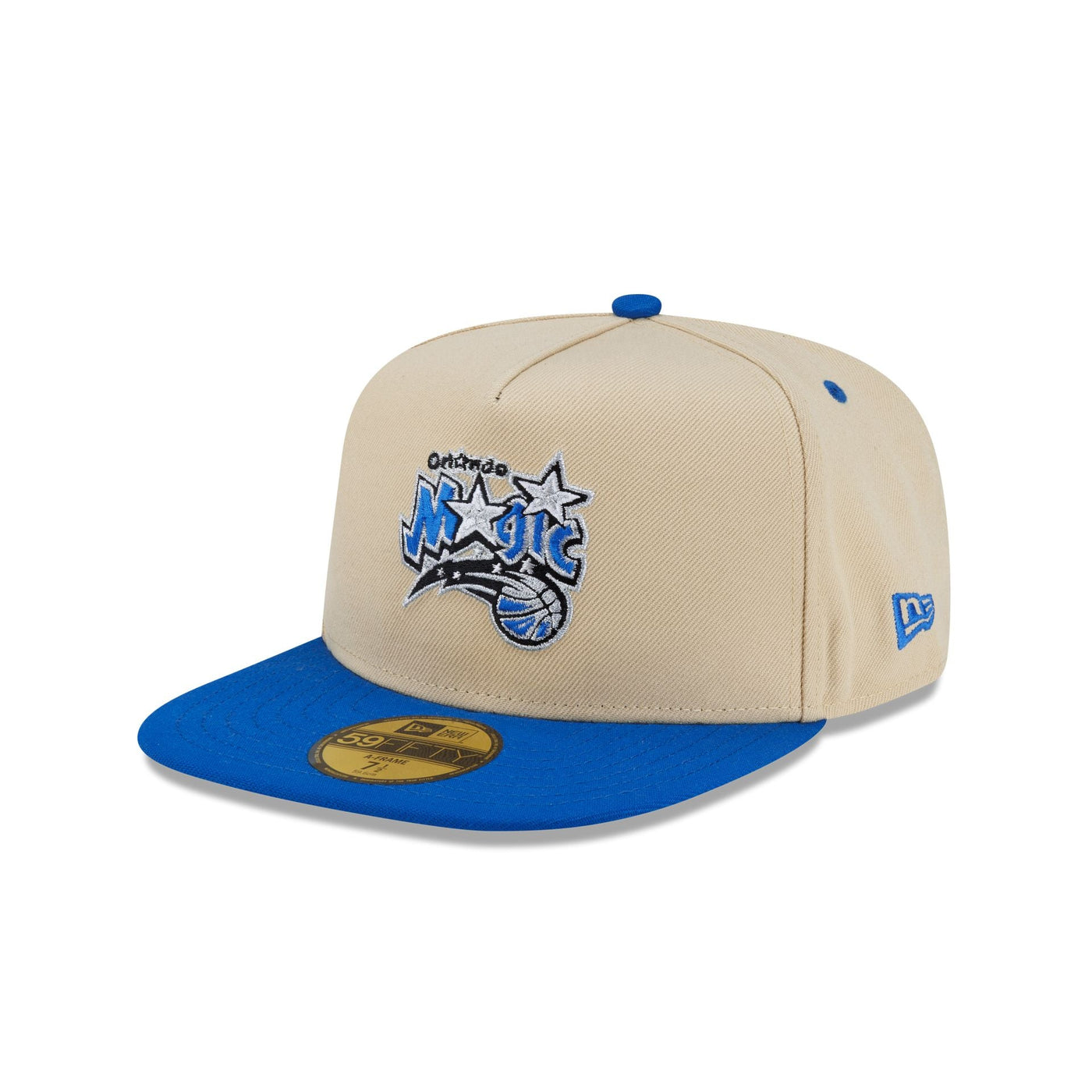 Orlando Magic Hardwood Classics 2000s Gold 59FIFTY A-Frame Fitted Hat