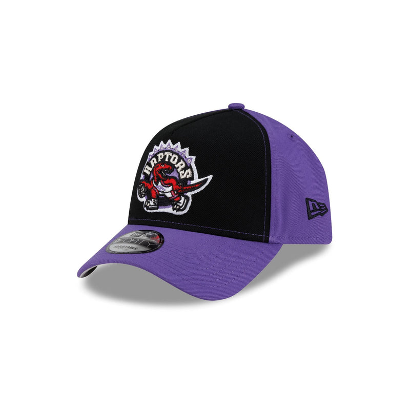 Toronto Raptors Hardwood Classics 2000s 9FORTY A-Frame Snapback Hat