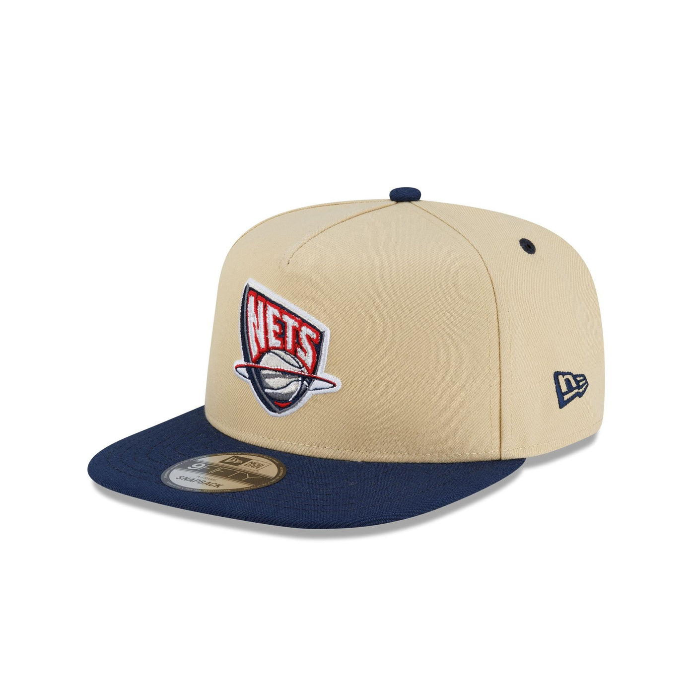 New Jersey Nets Hardwood Classics 2000s Gold 9FIFTY A-Frame Snapback Hat