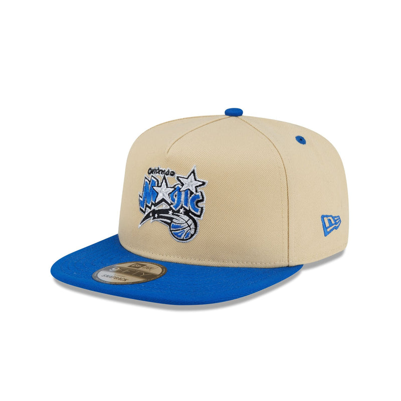 Orlando Magic Hardwood Classics 2000s Gold 9FIFTY A-Frame Snapback Hat