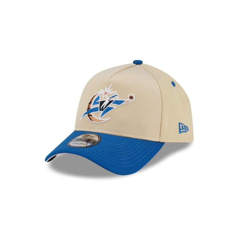 Washington Wizards Hardwood Classics 2000s Gold 9FORTY A-Frame Snapback Hat
