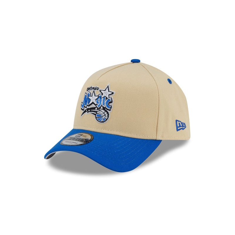 Orlando Magic Hardwood Classics 2000s Gold 9FORTY A-Frame Snapback Hat