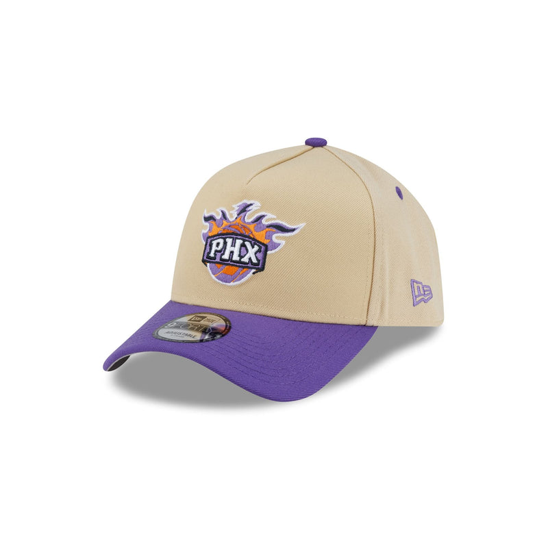 Phoenix Suns Hardwood Classics 2000s Gold 9FORTY A-Frame Snapback Hat