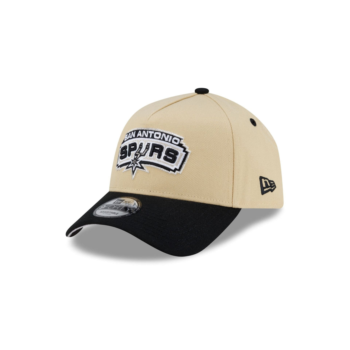 San Antonio Spurs Hardwood Classics 2000s Gold 9FORTY A-Frame Snapback Hat