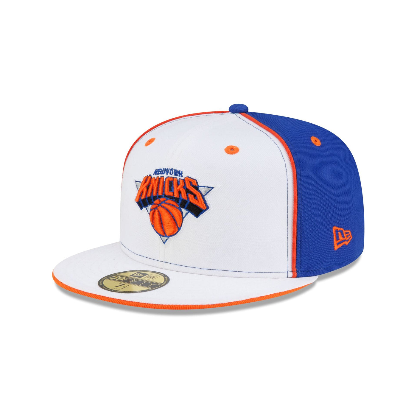 New York Knicks Hardwood Classics 2000s Optic White Flip 59FIFTY Fitted Hat