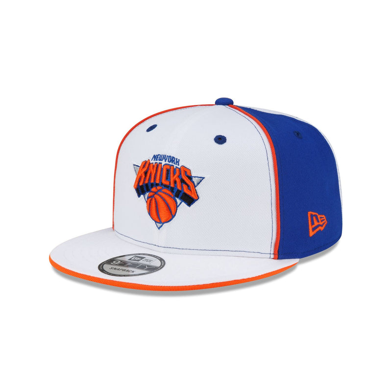 New York Knicks Hardwood Classics 2000s Optic White Flip 9FIFTY Snapback Hat