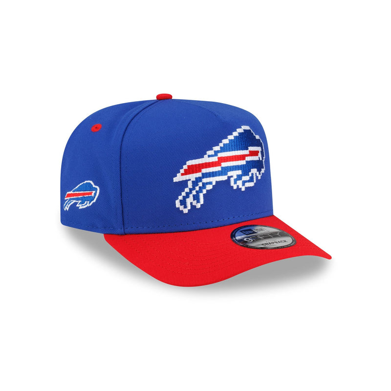 Buffalo Bills Pixel 9FIFTY A-Frame Snapback Hat