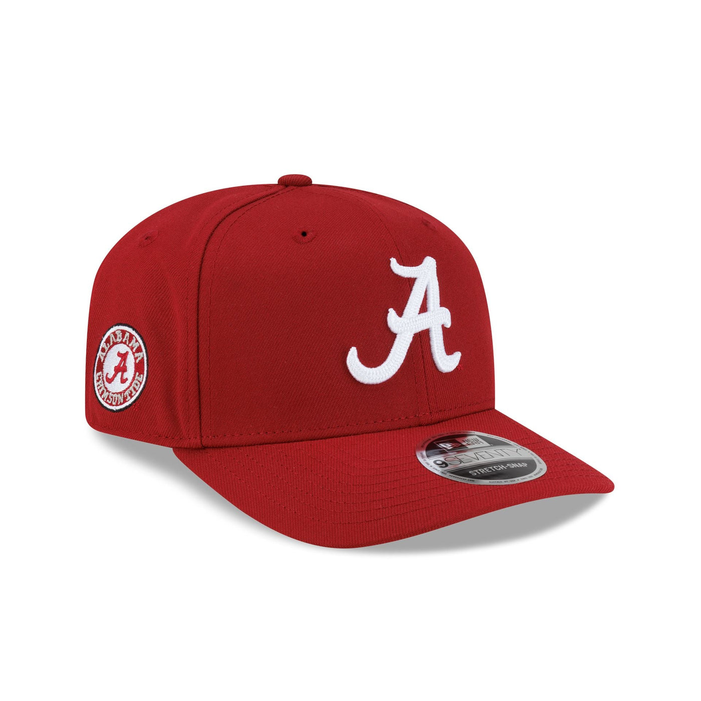 Alabama Crimson Tide Chainstitch Logo 9SEVENTY Stretch-Snap Hat