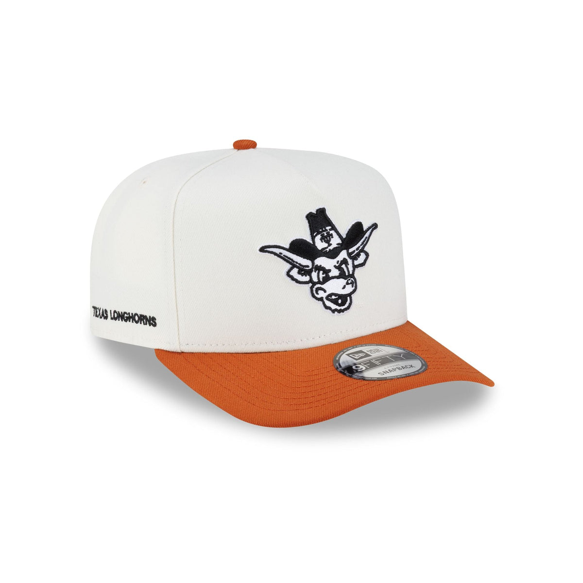 Texas Longhorns Vault Chrome 9FIFTY A-Frame Snapback Hat