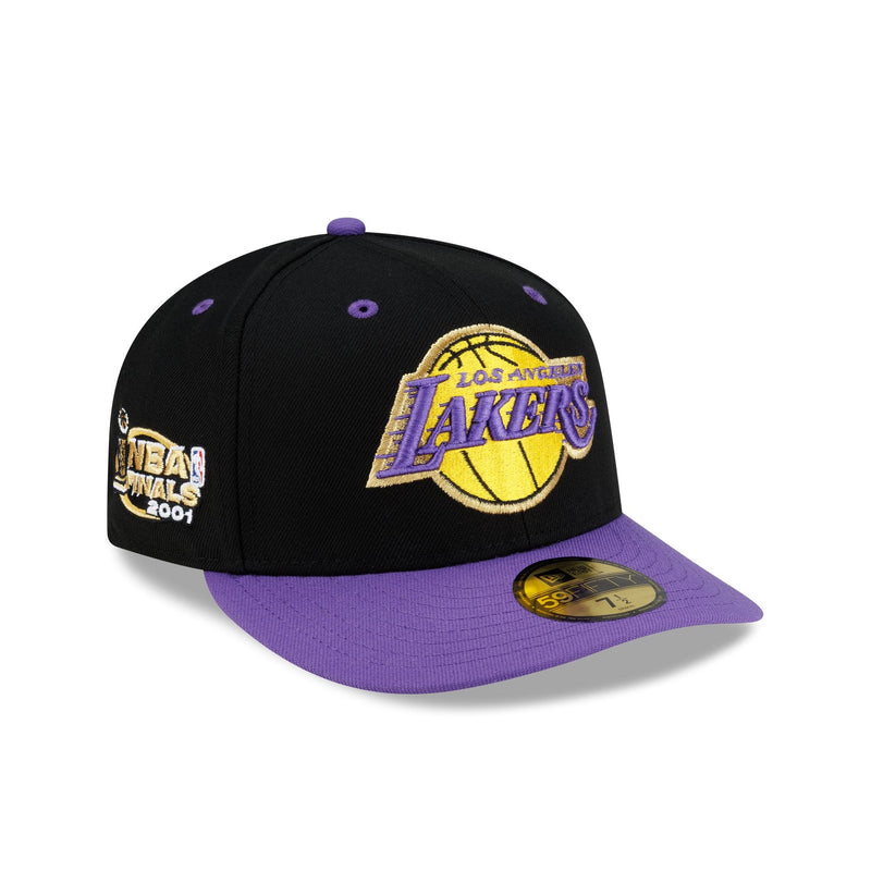 Los Angeles Lakers 2001 Finals Black & Gold 59FIFTY Fitted Hat