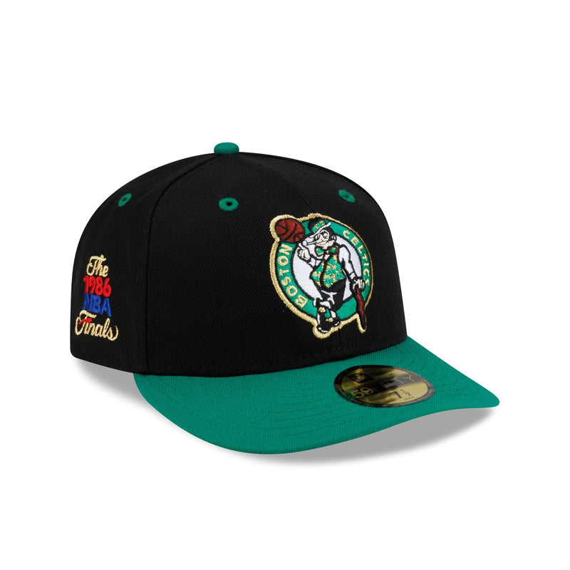 Boston Celtics 1986 Finals Black & Gold 59FIFTY Fitted Hat