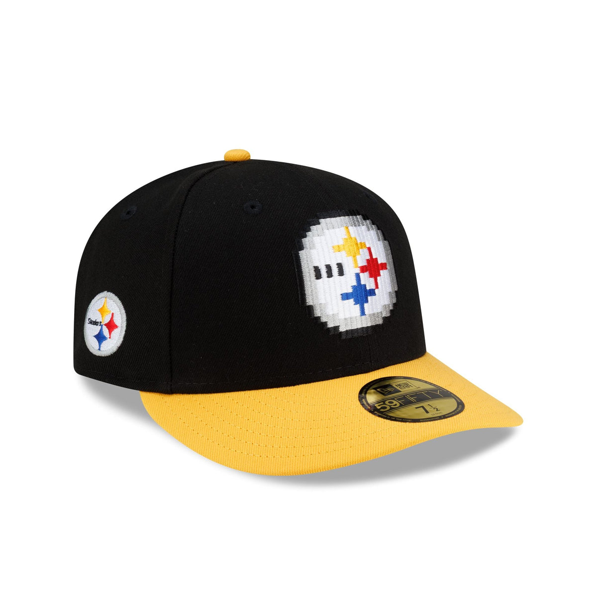 Pittsburgh Steelers Pixel 9SEVENTY Stretch-Snap Hat