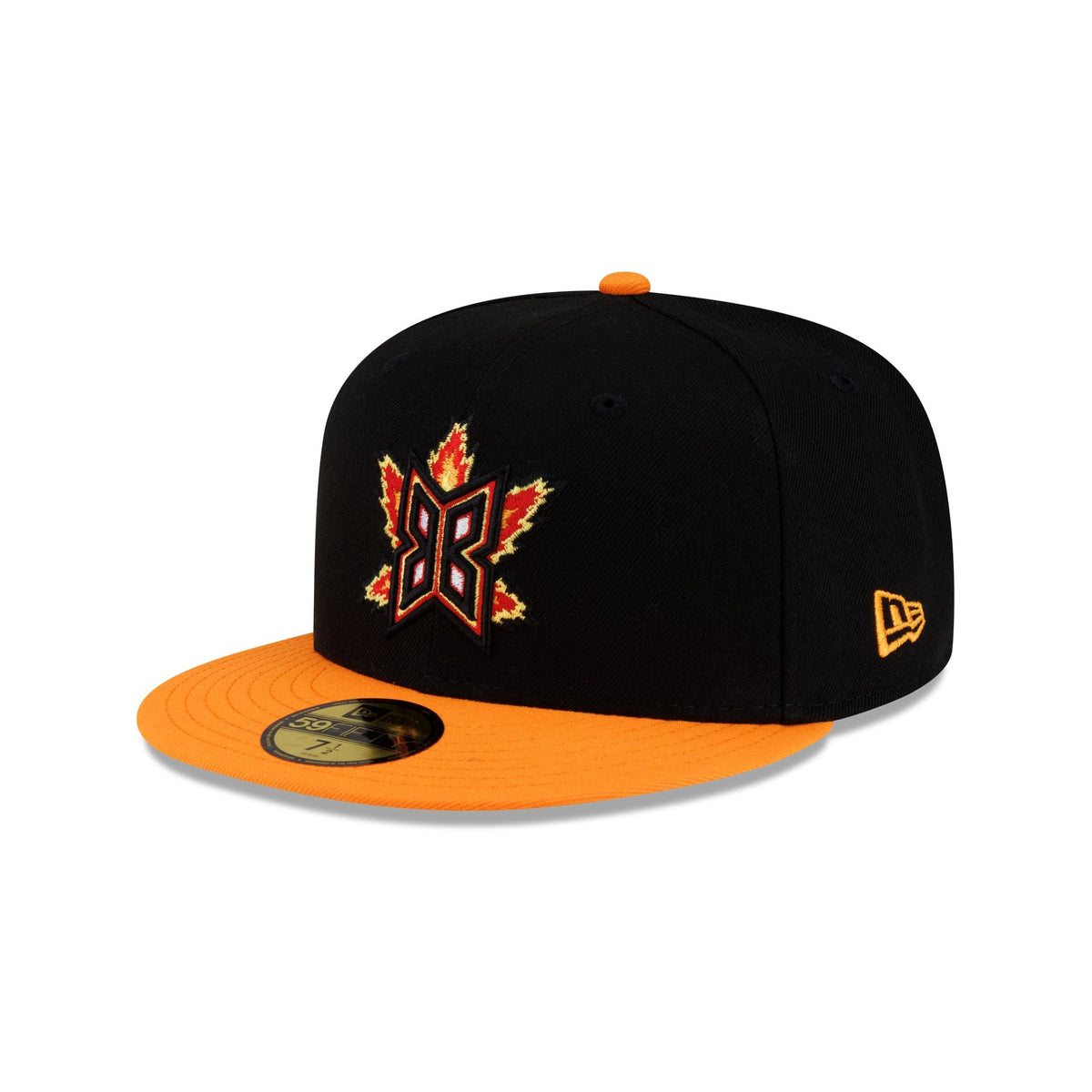 Bakersfield Blaze Hometown Black Orange 59FIFTY Fitted Hat