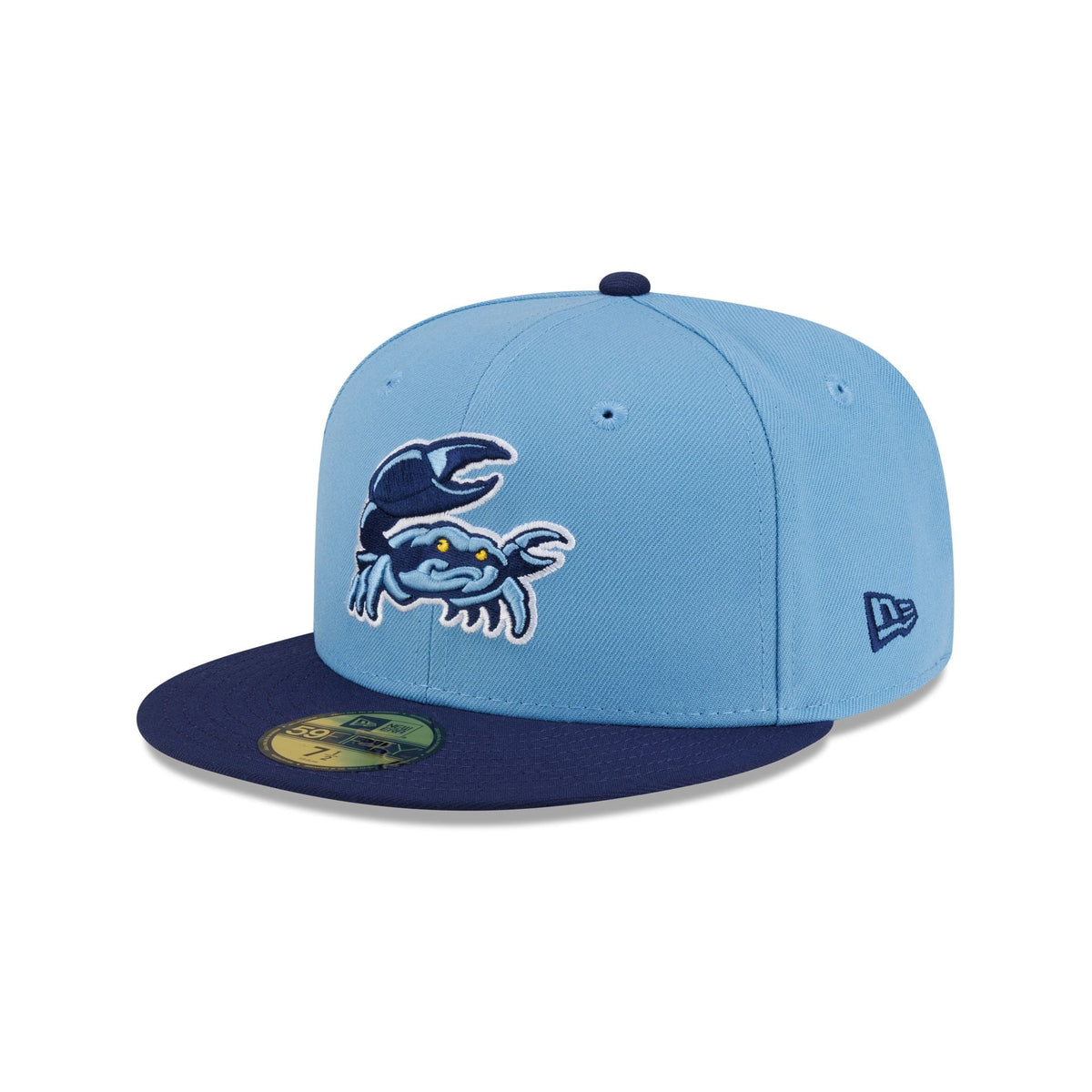 Charlotte Stone Crabs Hometown Sky Blue 59FIFTY Fitted Hat