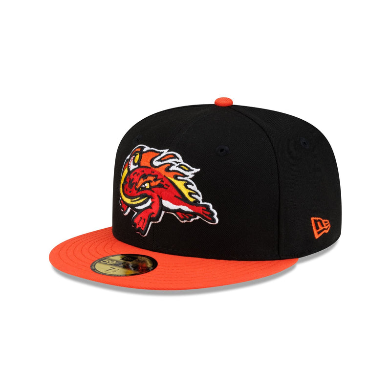 Florida Fire Frogs Hometown Black Orange 59FIFTY Fitted Hat