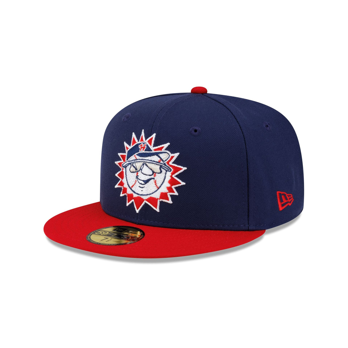 Hagerstown Suns Hometown Navy Red 59FIFTY Fitted Hat