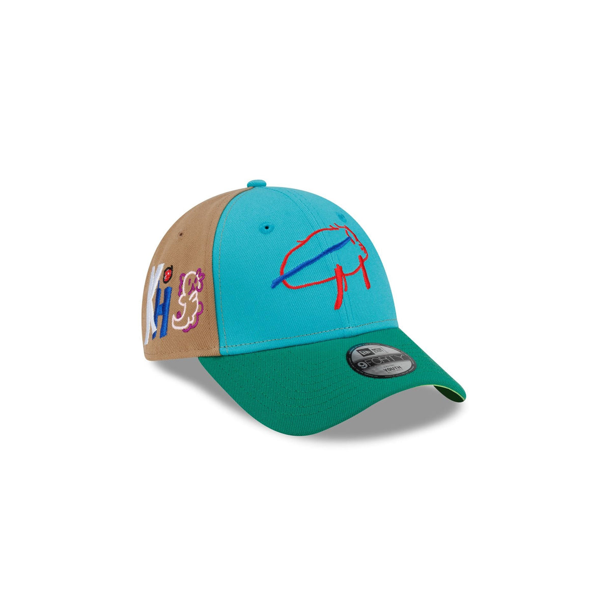 Buffalo Bills Billustration by Killian Kids 9FORTY Snapback Hat