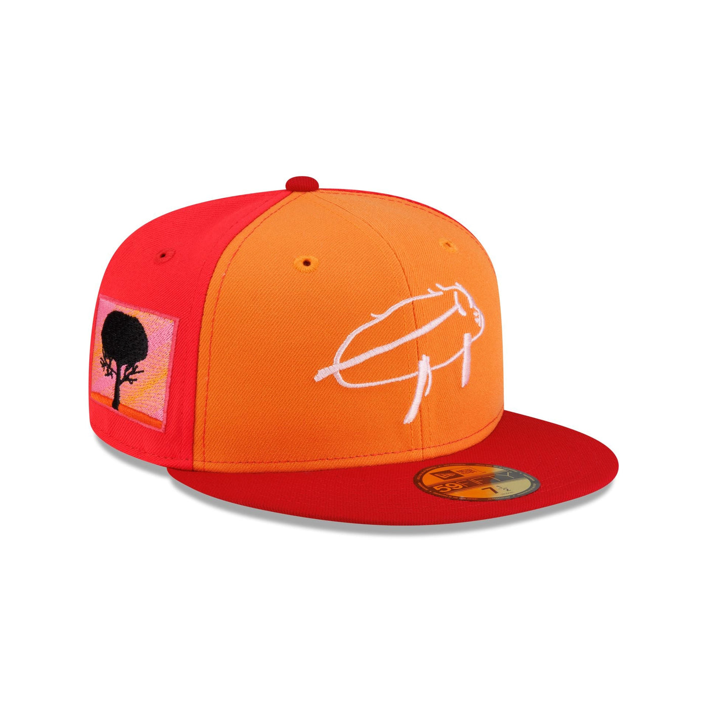 Buffalo Bills Billustration by Isaac 59FIFTY Fitted Hat