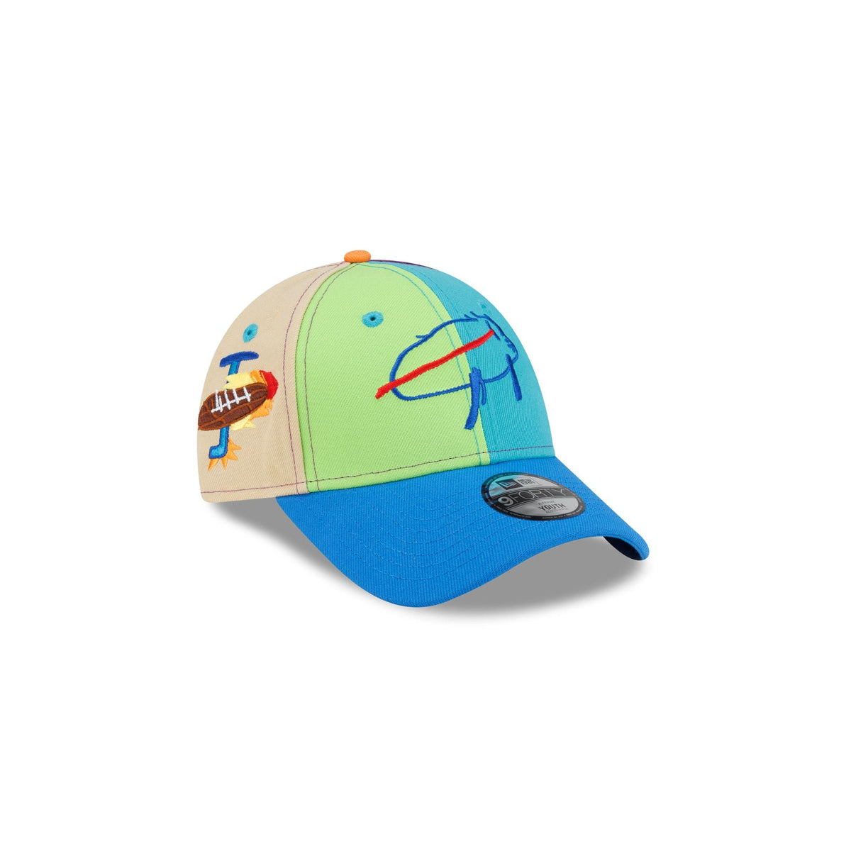 Buffalo Bills Billustration by Jack Kids 9FORTY Snapback Hat